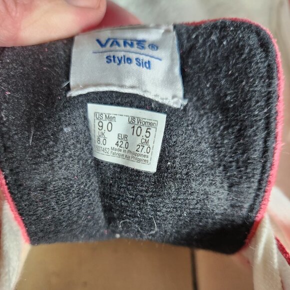VANS Sid Dx Anaheim OG - Pink/White - Size M: 9 and W: 10.5 - Picture 6 of 6